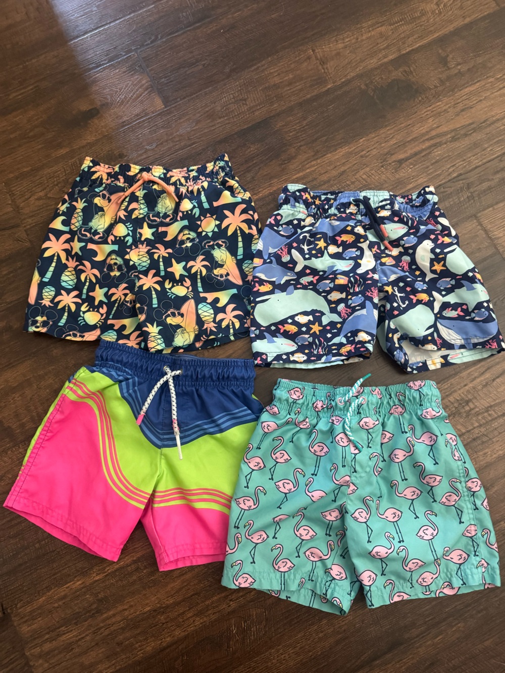 Cat & Jack Swim Suits Set of 4